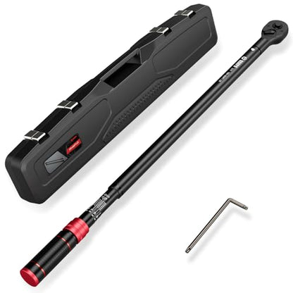 VANPO 3/4-inch Drive Click Torque Wrench, 100-650Ft-Lb/135.5-880.8Nm, - size: 3/4-Inch (100-650 Ft-Lb / 135.5-880.8 Nm)