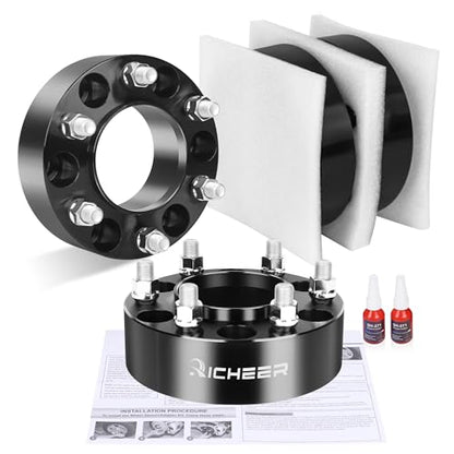 Richeer 2 inch 6x5.5 Hub Centric Wheel Spacers for 2024+ Tacoma Tundra - size: 2 inch (2024+ tacoma)