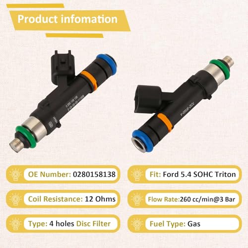 2007-2008 F150 5.4L Fuel Injectors