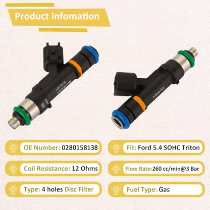 2007-2008 F150 5.4L Fuel Injectors