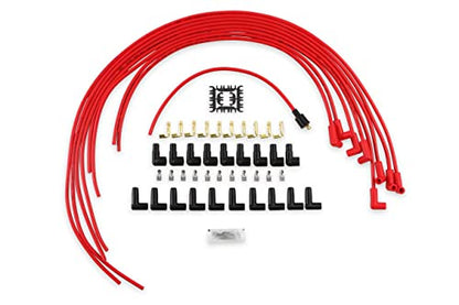 ACCEL 4041R SuperStock 4000 8mm Spark Plug Wire Set, 90° Boots, Red
