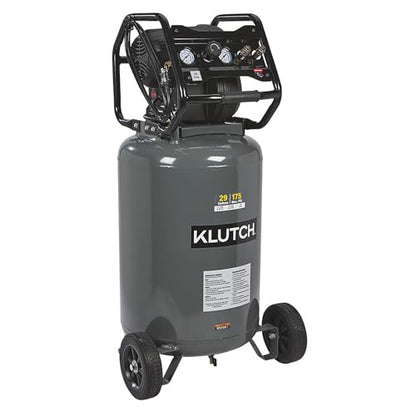 Klutch 29-Gallon Air Compressor, 2.5 HP, 120V, 175 PSI, 5.1 CFM at 90 PSI - size: 29 Gallon