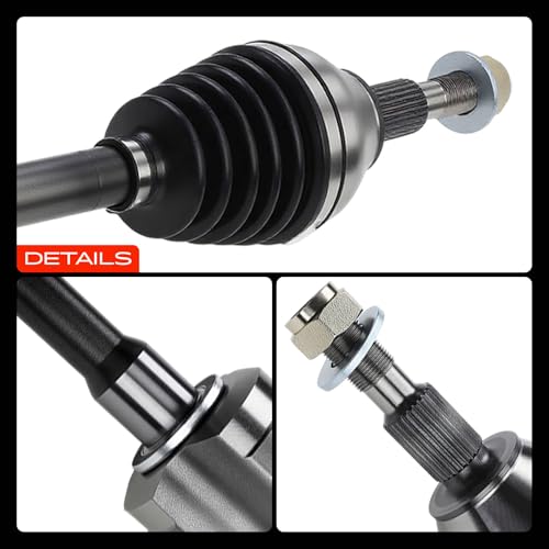 A-Premium Front Left Driver Side CV Axle Shaft Assembly - style: Front Driver Side