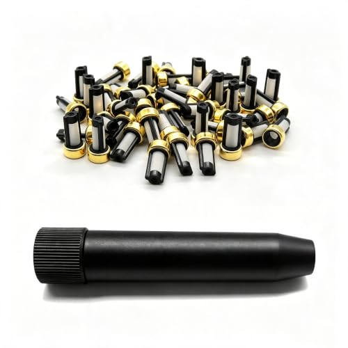 HiSport Fuel Injector Micro Filter Removal Tools with 50 pcs CF-101 - size: Removal Tool + 50 Filter