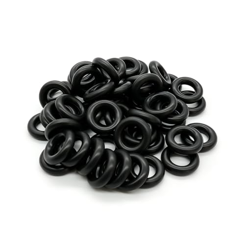 HiSport Fuel Injector O-Rings Set - [7.52mm X 3.53 mm] - color: black