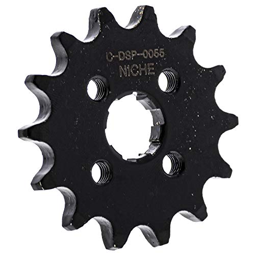 NICHE Drive Sprocket Chain Combo for Honda CRF110F Front 14 Rear 38 Tooth 420 X-Ring 86 Links - size: X-Ring Chain