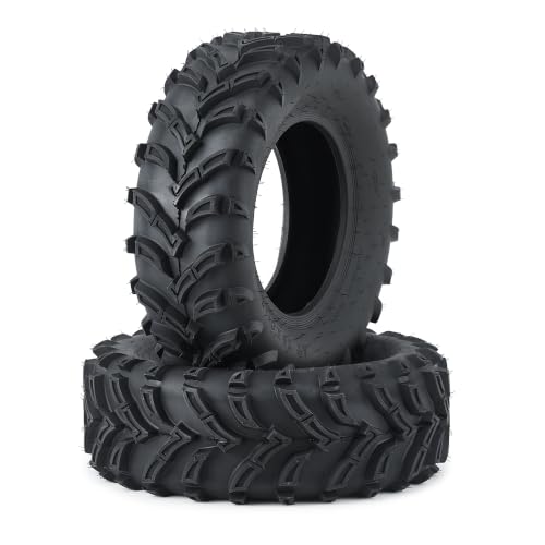 Garvee ATV Tires/UTV Tires, 25x8x12 ATV Tire(200/80-12) TL, 6PR Four Wheeler Tires Set 2,Trail Mud Sand Off-Road Sport Tires,Tubeless - size: 25X8.00-12