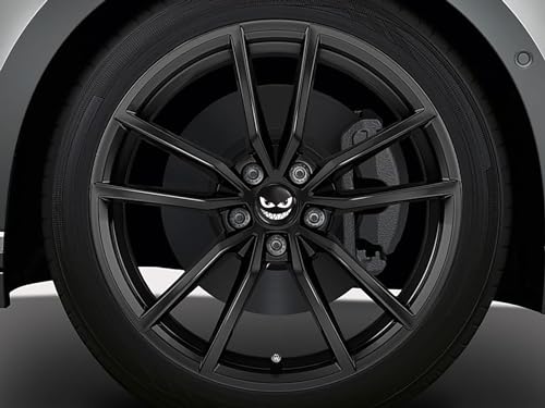 Biomar Labs 4 x 68mm Wheel Centre Alloy Hub Center Caps Compatible with BMW 36136783536 Hubcaps Black Smile CB 65