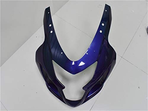 YTL Dark Blue Silver Full Fairing Fit for Suzuki 2004-2005 GSXR 600/750 - color: 007 Dark Blue Silver