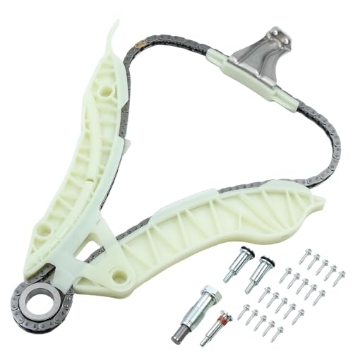 Autoexact Engine Timing Chain Kit w/Sprocket Fit for 1.6L 2007-2015 Mini Cooper R60 2011-2016 Cooper Countryman R61 2013-2016 Cooper Paceman fits DOHC, 4Cyl N12 N16 N18 Replace 11311439853 - size: Fit for 2007-2016 Mini Cooper - 1.6L