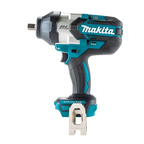 Makita XWT19Z 18V LXT® Lithium-Ion Brushless Cordless 3-Speed 1/2" Sq. Drive Impact Wrench w/Detent Anvil, Tool Only - style: Impact Wrench Only