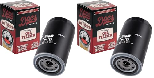 Doc's Diesel Oil Filter, 6.7L Powerstroke F250 F350 F450 F550 2011-2026 - size: 2-Pack