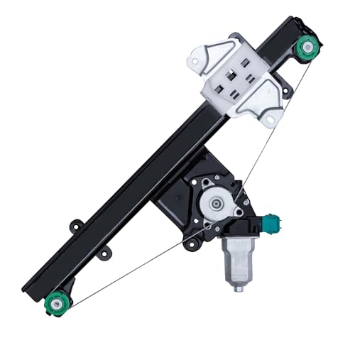Front Driver Side Power Window Regulator with Motor - size: 751-394