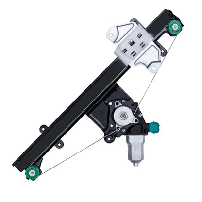 Front Driver Side Power Window Regulator with Motor - size: 751-394