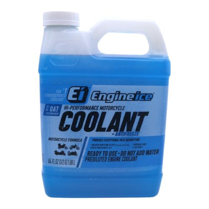 Engine Ice Off-Road High-Performance Motorcycle Coolant and Antifreeze Blue