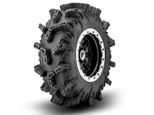 SuperATV Terminator MAX Mud Tire for UTV/ATV - Polaris RZR, General, Ranger, Can-Am X3, Maverick, Kawasaki Teryx KRX, Honda Talon 1000 & More (30x10-14) - size: 30x10-14