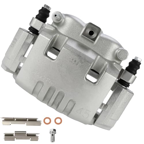 cciyu Rear Left Disc Brake Caliper Assembly With Bracket 18B4895 - size: Rear Left[18B4895]