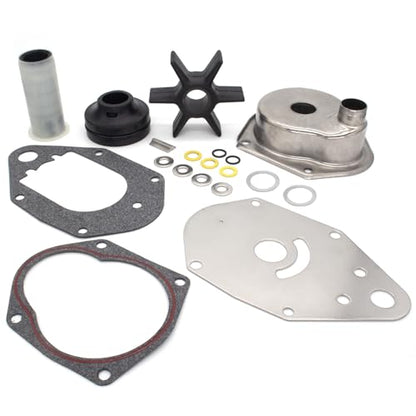 812966A12 Outboard Water Pump Impeller Kit for Mercury Mariner 30-60 HP - size: Mercury & Force 30-75 HP
