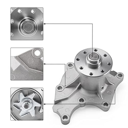AULINK 6671508 Water Pump (6mm Diameter Flange Holes) For Bobcat 843 853