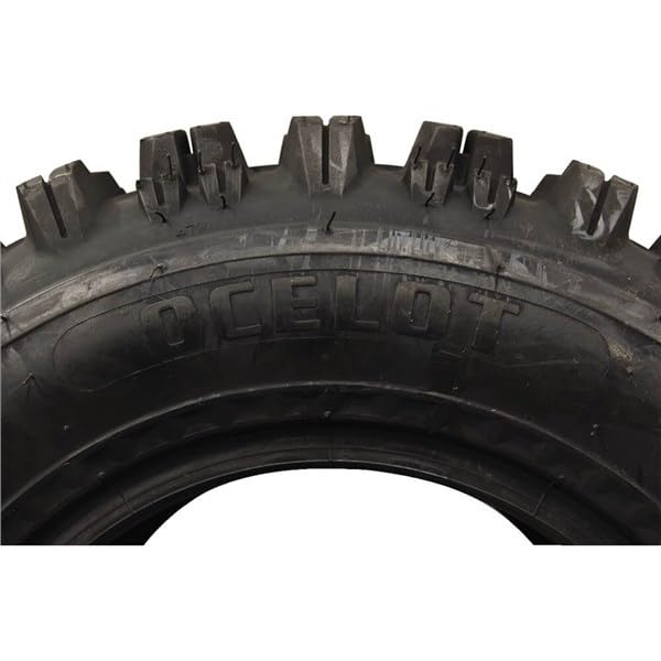 Ocelot P357 20x11x10 ATV Tires 6-Ply Bias Construction Non-Directional Tread Pattern For Durability, Grip, and Traction Off-Roading - All Terrain Rear 20x11-10 ATV Tire