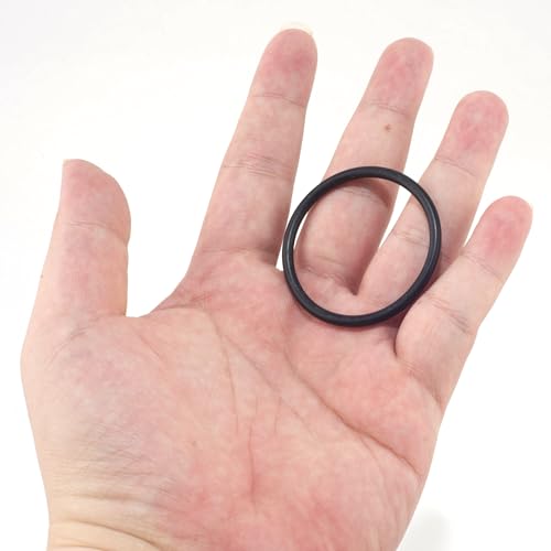 Rtrhinotuning 49mm Black Wheel Center Cap Rubber O-Rings Set 4 PCS Rubber O Ring Kit - size: OD: 49mm