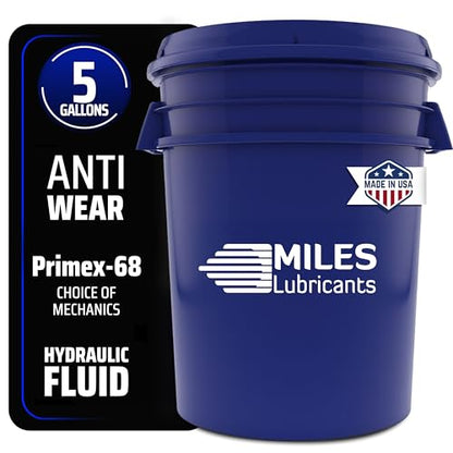 Primex ISO 68 Anti-Wear Hydraulic Fluid – 5 Gallon Pail - size: PRIMEX - 68 (5 Gal. Pail)