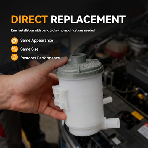 53701TK8A01 Power Steering Reservoir Tank for Honda Odyssey Models - size: 53701TK8A01