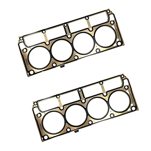 Partsflow 2x Cylinder Head Gasket For Chevy Express For Buick Lacrosse For Pontiac Grand Prix Firebird For Buick LaCrosse For Cadillac CTS-V For Chevy Camaro For GMC Canyon 4.8L 5.3L V8 - color: 12,565,390