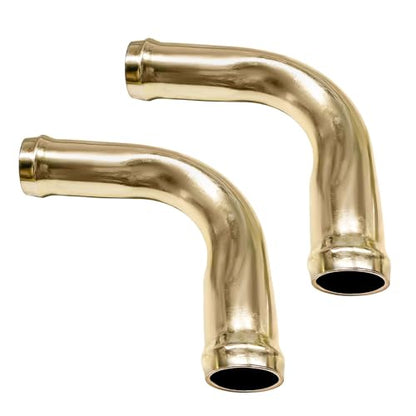 Sun Walker 2 PCS 90° Elbow Heater Hose Connector, 3/4" 19mm Automotive Heater Pipe Adapter Elbow Coolant Fitting, 90 Degree Bend Hose Connectors Replacement, Car Accessories - color: 19mm