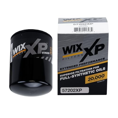 WIX 57202XP WIX XP Oil Filter Replacement, Built for Synthetic Oil - Compatible With Chev-GMC Vehicles w/ 6.6L Duramax Diesel (01-14) - size: 1 Count (Pack of 1)