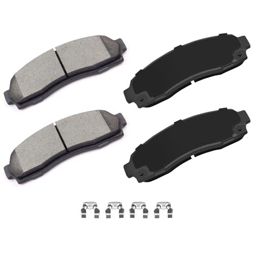 cciyu D833 Front Ceramic Brake Pads Kits 4pcs - size: Front[D833]