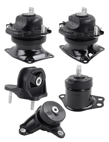 Engine Motor Transmission Mounts fit 13-17 Accord&15-20 TLX 3.5L - size: 13-17 3.5L V6