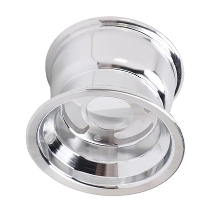 6 Inch ATV Wheel Rim Rustproof Aluminum Alloy Wheel Replacement for Go Karts Cart Racing Off Road Vehicles