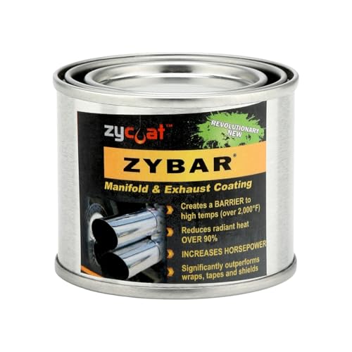 ZyCoat ZyBar 10004 High Temperature Coating - Bronze Satin, 4 Ounce - size: 4 Ounce