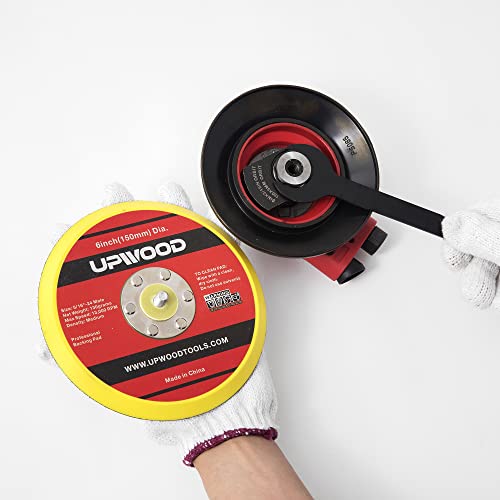 2-Pack 5" Hook and Loop Backing Pad for Air Sander and Polisher, 5/16"-24 Thread, 13,000 RPM DA Sanding Pad - color: Hook and Loop, size: 5 inch 5/16"-24 Thread