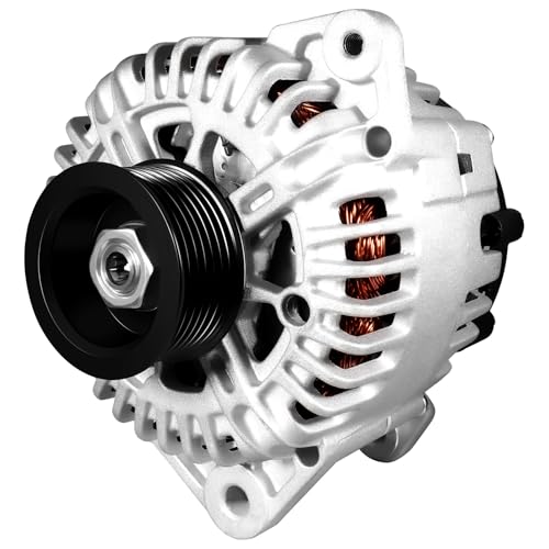 11256N New Alternator 130A Replacement for 2007-2019 Nissan Armada Frontier Pathfinder Titan Xterra Equator, 2008-2010 Infiniti QX56, 2009-2012 Equator, 23100-ZH00A 23100-ZH00B TG15C113 - size: 11256N