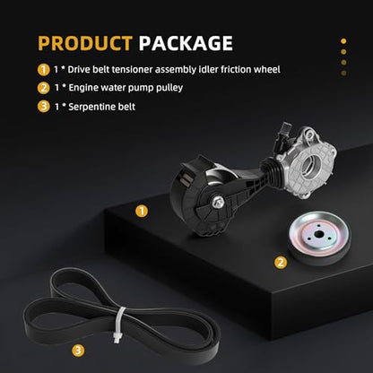 Belt Tensioner Serpentine Belt Idler Pulley Kit - size: for Mini Cooper 2007-2016