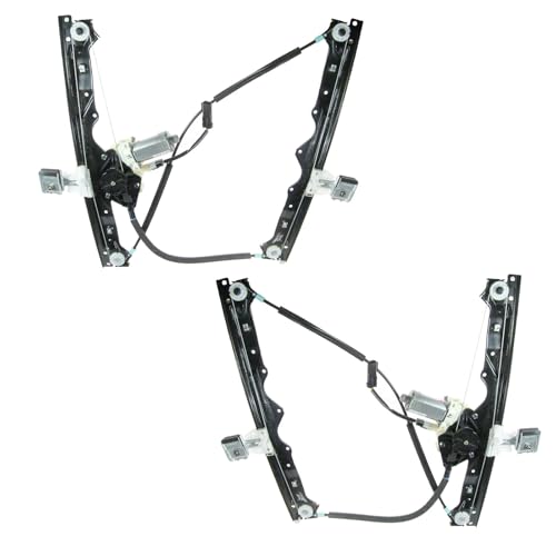 TRQ Front Power Power Window Regulator & Motor Assembly Set - style: WRA50316