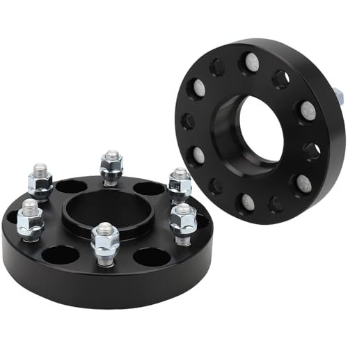 IRONTEK 1.25" Wheel Spacers 6x5.5in Forged Spacers with 77.8mm Hub Bore M12x1.25 Studs Compatible for Nissan 2005-2015 Armada/ 2004-2020 Titan 2004-2010 Infiniti QX56 6x139.7mm to 6x139.7mm 2PCS - color: 6x5.5 inch-1.25 inch-2PCS
