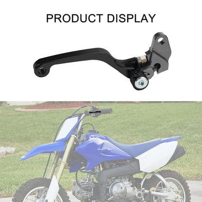 Motorcycle Brake Clutch Lever Pivot Levers Set Adjustable CNC for TTR 125 TTR125 L/LE 00-23 TW200 91-23 XT250 08-23 WR250R 07-20 WR250X 07-17 Dirt Pit Bike Black - color: Black