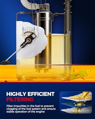 KAX Electric Fuel Pump Module Assembly with Pressure Sensor