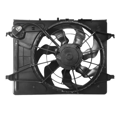 PartsFlow Radiator Cooling Fan Assembly Compatible with 2007 2008 2009 2010 Hyundai Elantra 2.0L 620-493 253802H150 - color: For Hyundai Elantra