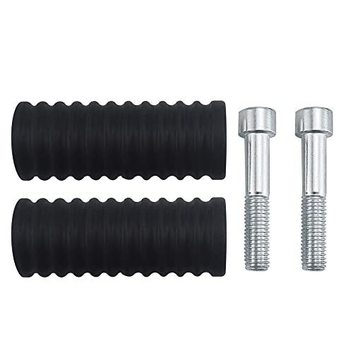 Pair of Crash Bar Frame Slider Ends for Harley Softail 2018-2024