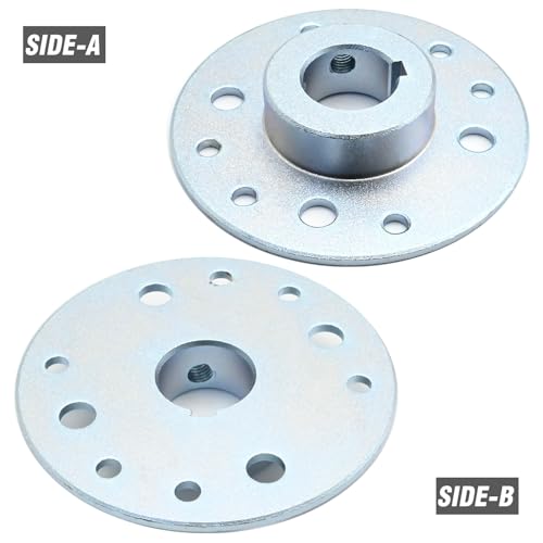 Heavy Duty 40 41 420 Chain 48Tooth Rear Sprocket with 8 Hole & 1/4" Keyway and 1" Bore Go Kart Hub, Replacement for Predator 212cc 196cc 6.5hp Engine Go Cart Mini Bike Powersports Parts