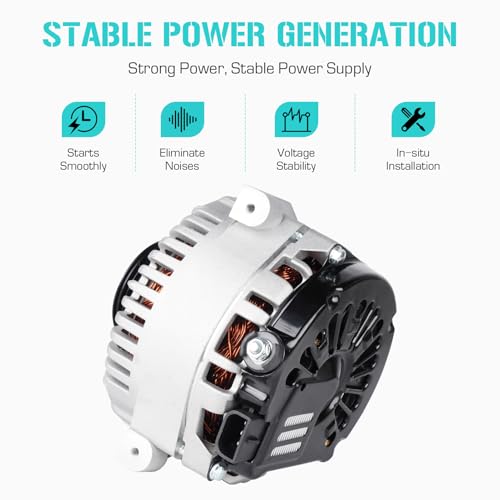 New Alternator 4.6 4.6L for Lincoln Continental 1995-2002, Aviator 2003-2004, Ford Crown Victoria Mercury Grand Marquis Town Car 2001-2002, Explorer Mountaineer 2002-2004, F5OU-10300-FB