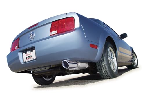 BORLA 11751 Axle-Back Performance Exhaust System for 2005-2009 Ford Mustang 4.0L V6 Automatic/Manual Transmission Coupe/Convertible.