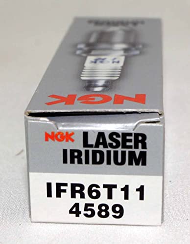 NGK 4589 Laser Iridium Spark Plugs IFR6T11 6 Pack