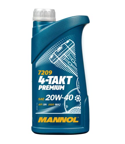 MANNOL 7209 Full Synthetic-Based Engine Oil for Modern 4-Stroke Engines, 1L