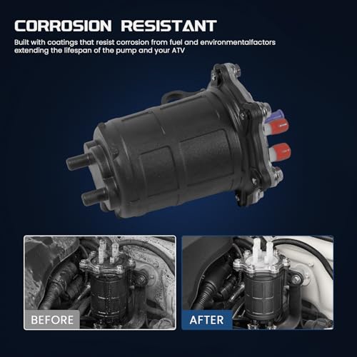 KELOKE Electric Fuel Pump for ATV Compatible with Honda - color: 16700-HP5-602