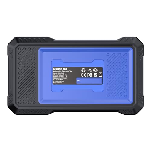 OBD2 Scanner, MUCAR 632 Elite AI-Assisted Bidirectional Scan Tool, 15 Reset Services Oil/TPMS/EPB/BMS/SAS/Brake/Throttle Car Scanner Diagnostic Tool, AutoAuth FCA, CANFD, AutoVIN, Lifetime Free Update